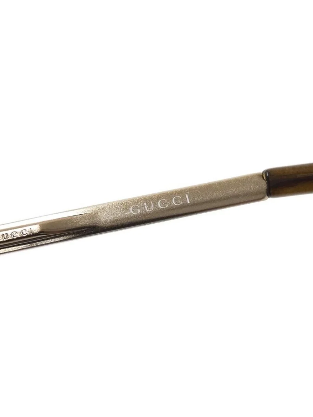 Gucci Sunglasses Brown Blancs S Gradation Summer Cool Eyewear